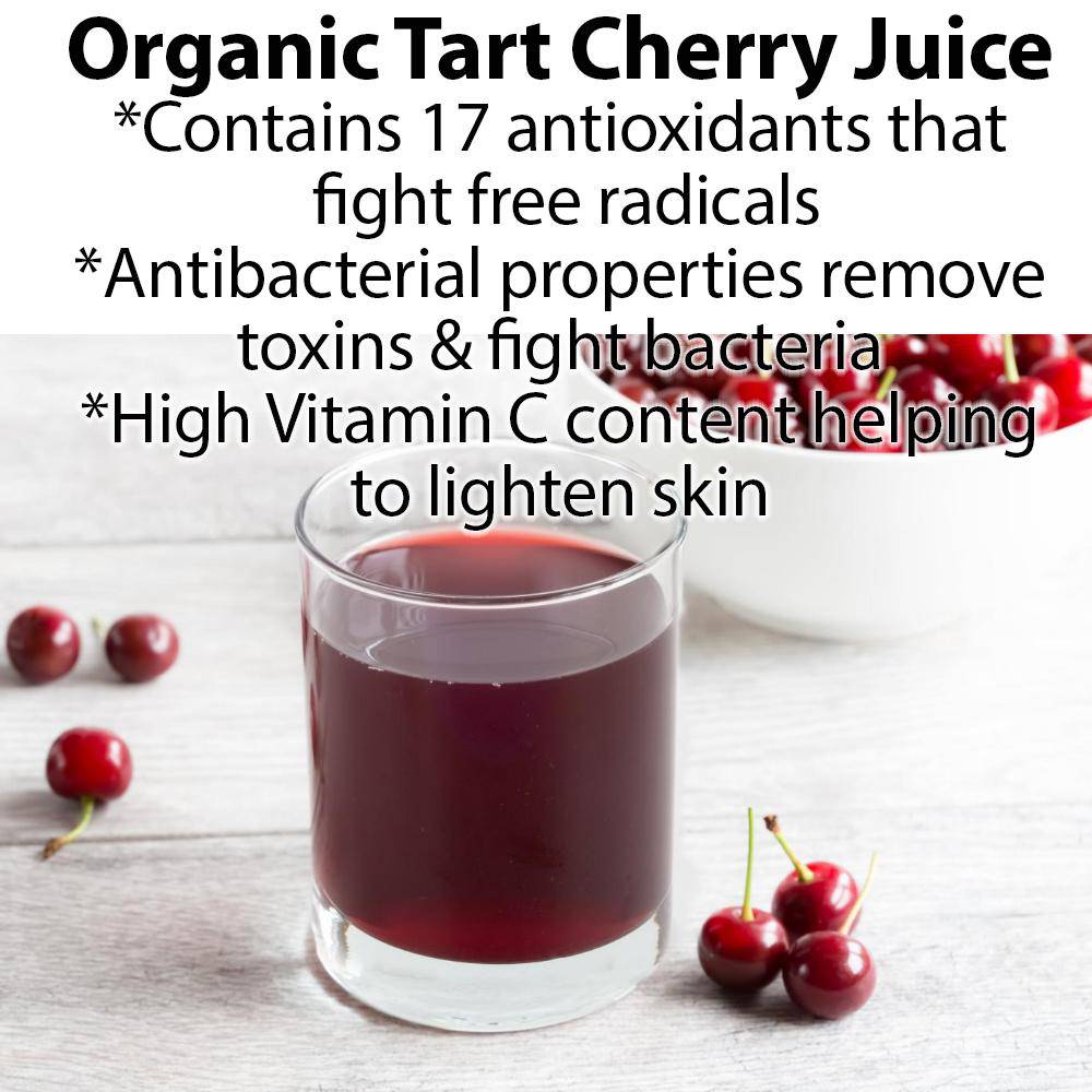 Organic Chocolate Cherry  Face Mask – Antioxidant Anti-Aging Treatment